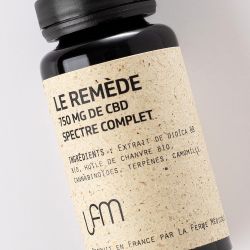 Huile de CBD - Le Remède - 7,5 % - La Ferme Médicale