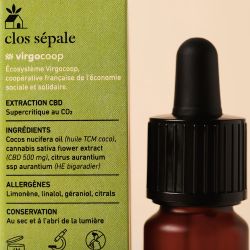 Huile de CBD - No Stress - Clos Sépale