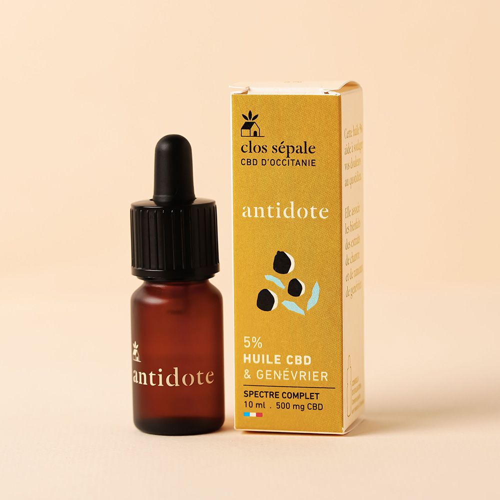 Huile de CBD - Antidote - Clos Sépale