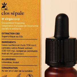 Huile de CBD - Antidote - Clos Sépale