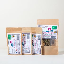 Fleurs de CBD Bio - 8% - Millevaches - La Ferme Bio de Pigerolles