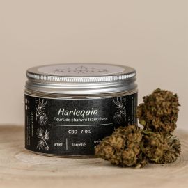 Fleurs de CBD - 7 à 9% - Harlequin - Les Plantes de Tomine