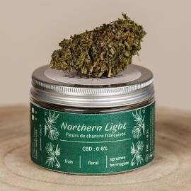 Fleurs de CBD - 6 à 8% - Northern Light - Les Plantes de Tomine