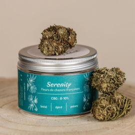 Fleurs de CBG - 8 à 10% - Serenity - Les Plantes de Tomine