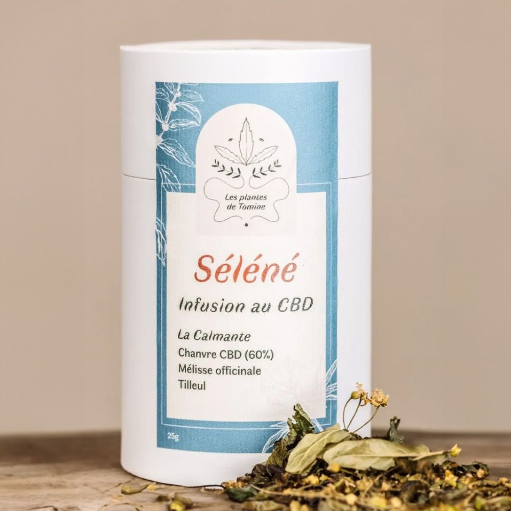 Infusion de Chanvre au CBD - Séléné - Les Plantes de Tomine