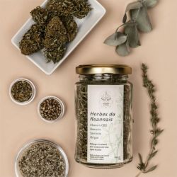 Herbes du Roannais - Chanvre Romarin Origan Sarriette - Les Plantes de Tomine