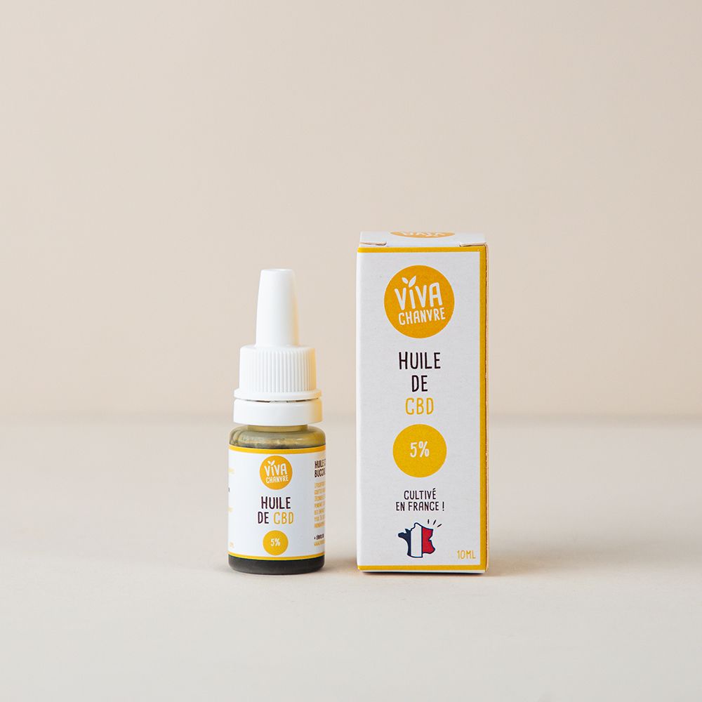 Huile de CBD - 5% - Viva Chanvre