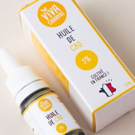 Huile de CBD - 5% - Viva Chanvre