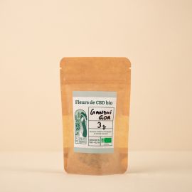 Fleurs de CBD - 8 à 10% - Gandhi Goa- Le Chanvre des Granges