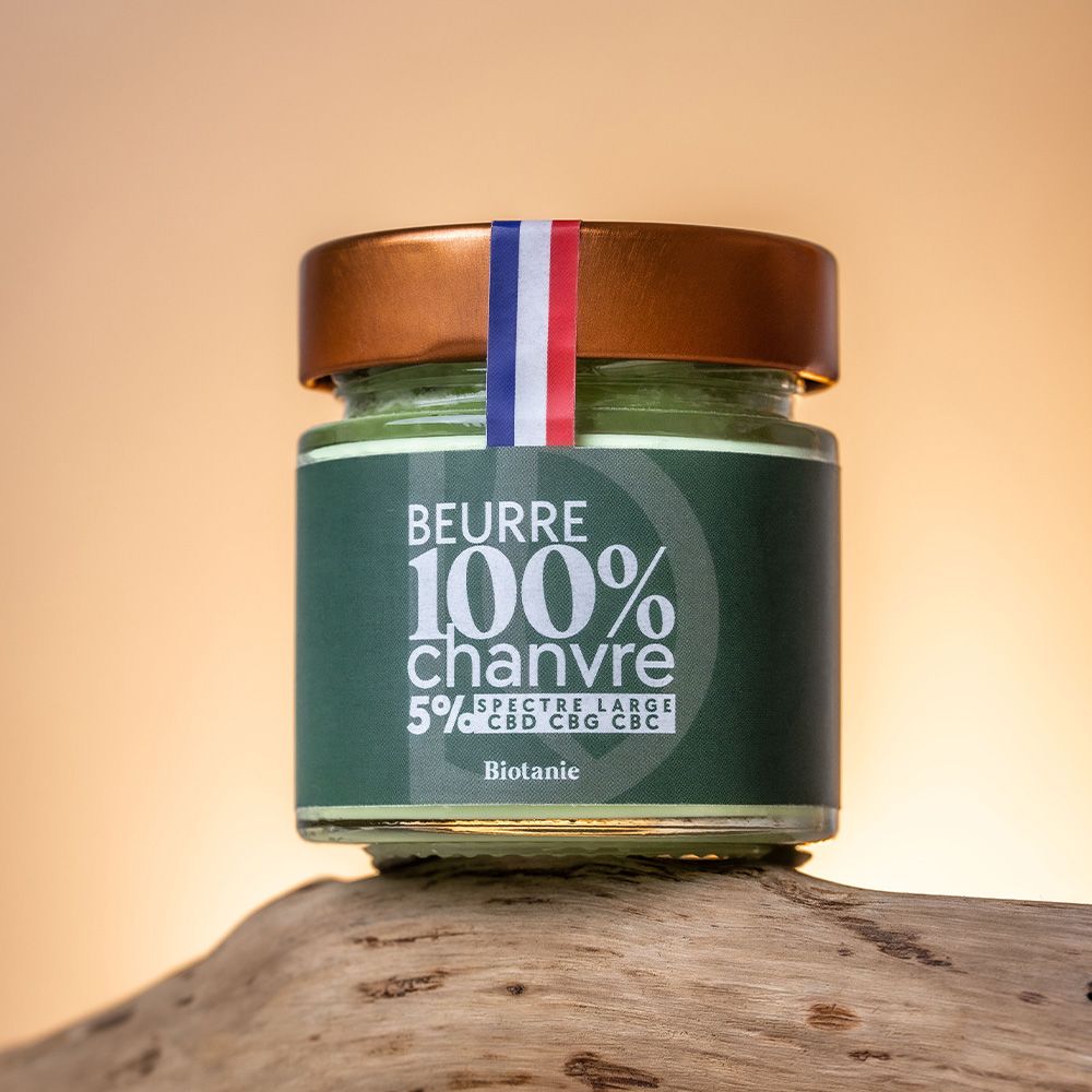 Beurre 100% Chanvre & CBD- Biotanie