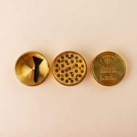 Grinder Gold coin shape