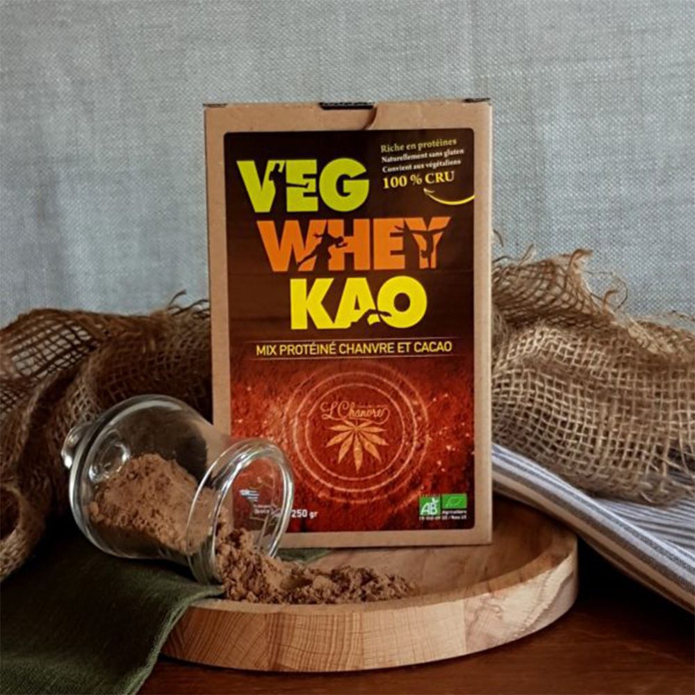 Protéines de Chanvre Veg Whey Kao - L'Chanvre