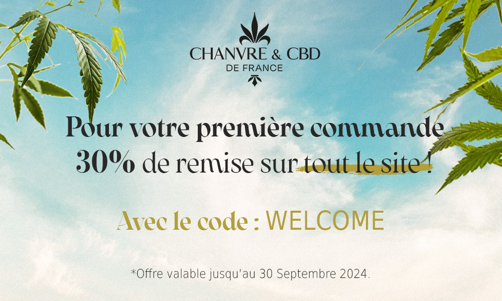 30% de réduction sur votre première commande !